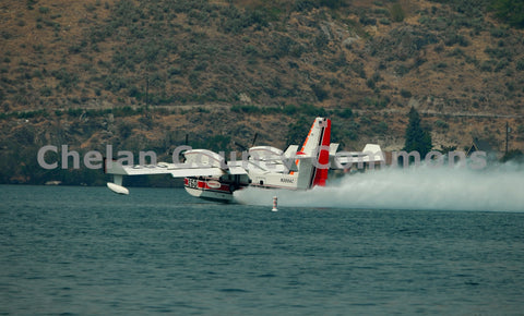 Fire Fighting Plane at Lake Chelan