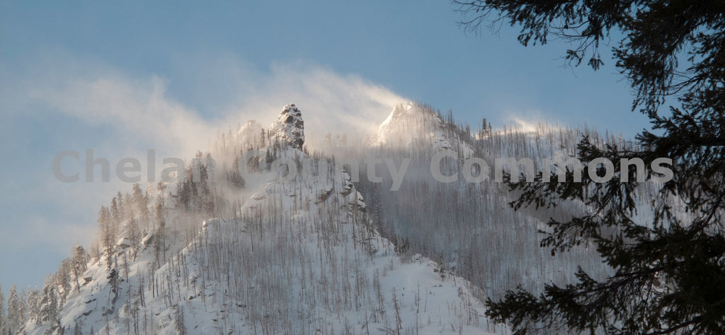 Icicle Canyon Wind and Snow, by Stephen Hufman | Capture Wenatchee