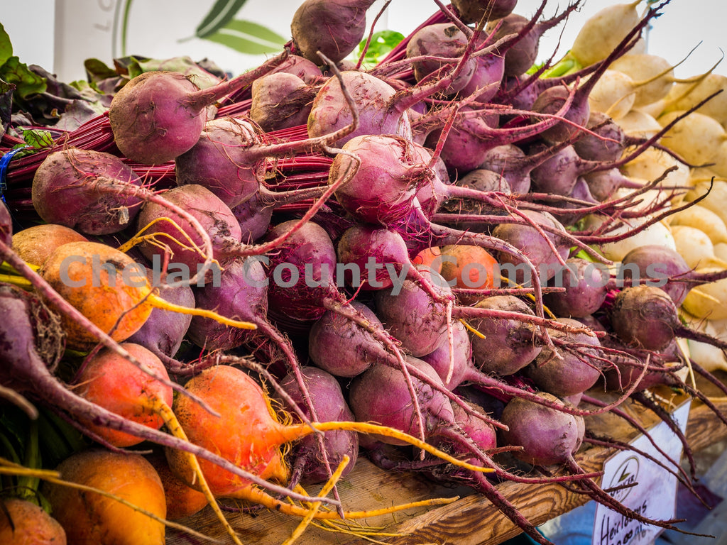 Turnips at Wenatchee Farmers Market, by Randy Dawson | Capture Wenatchee