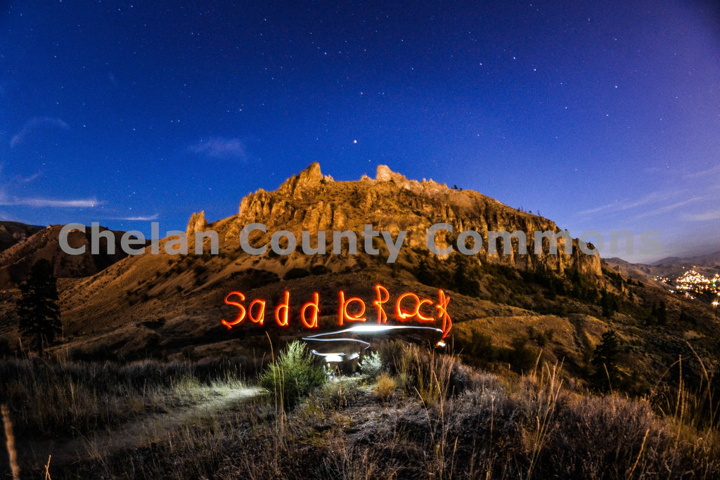 Saddle Rock Labeled, by Brian Mitchell | Capture Wenatchee
