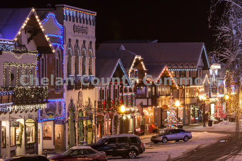 Front Street Leavenworth Lights