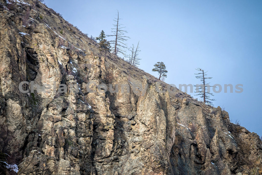 Desert Winter Rocks & Cliffs, by Brian Mitchell | Capture Wenatchee