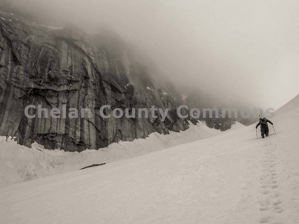 Snow Hike Colchuck, by Travis Knoop | Capture Wenatchee