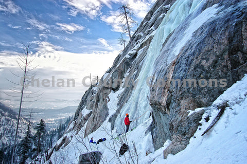 Ice Climbing at The Pearly Gates