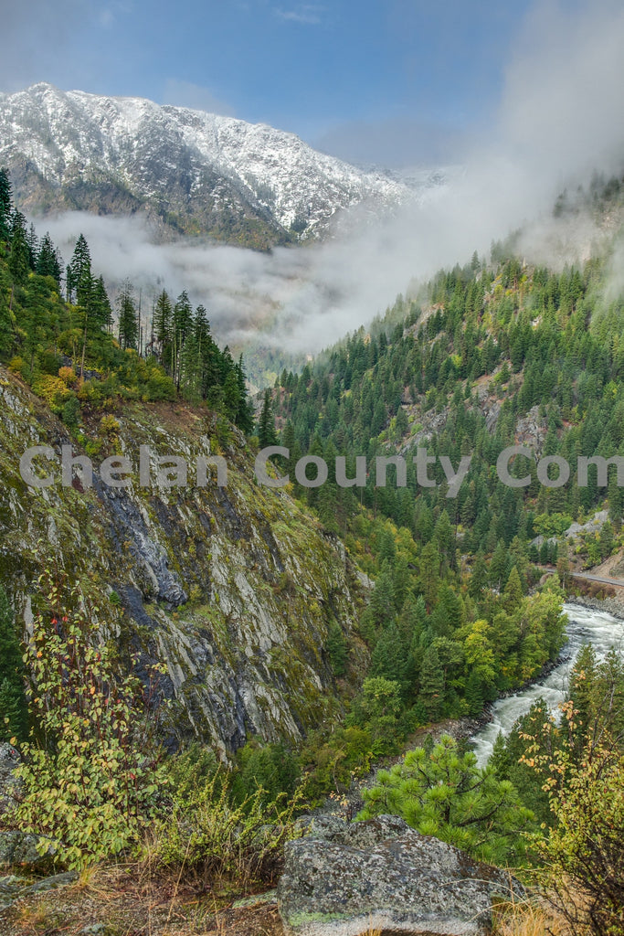 Icicle Creek Scenic Vertical, by Travis Knoop | Capture Wenatchee