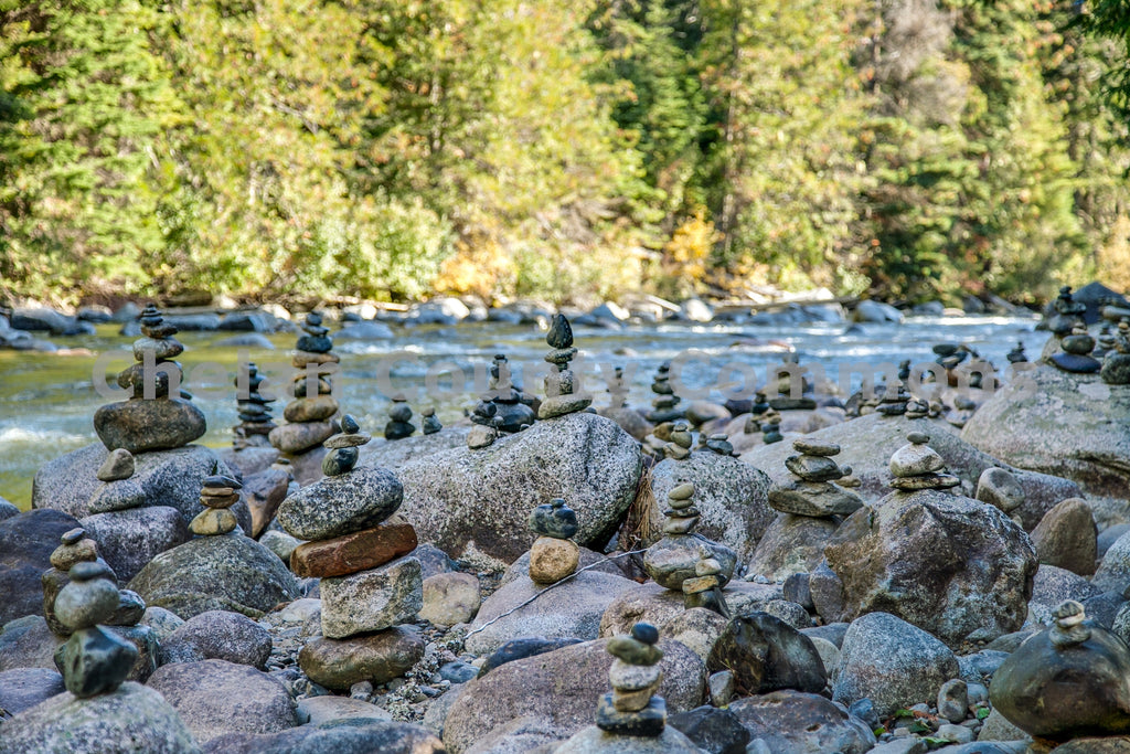 Icicle Creek Rock Stacks, by Travis Knoop | Capture Wenatchee