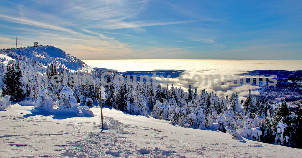 Inversion Layer Summit View @ Mission Ridge, by Jared Eygabroad | Capture Wenatchee