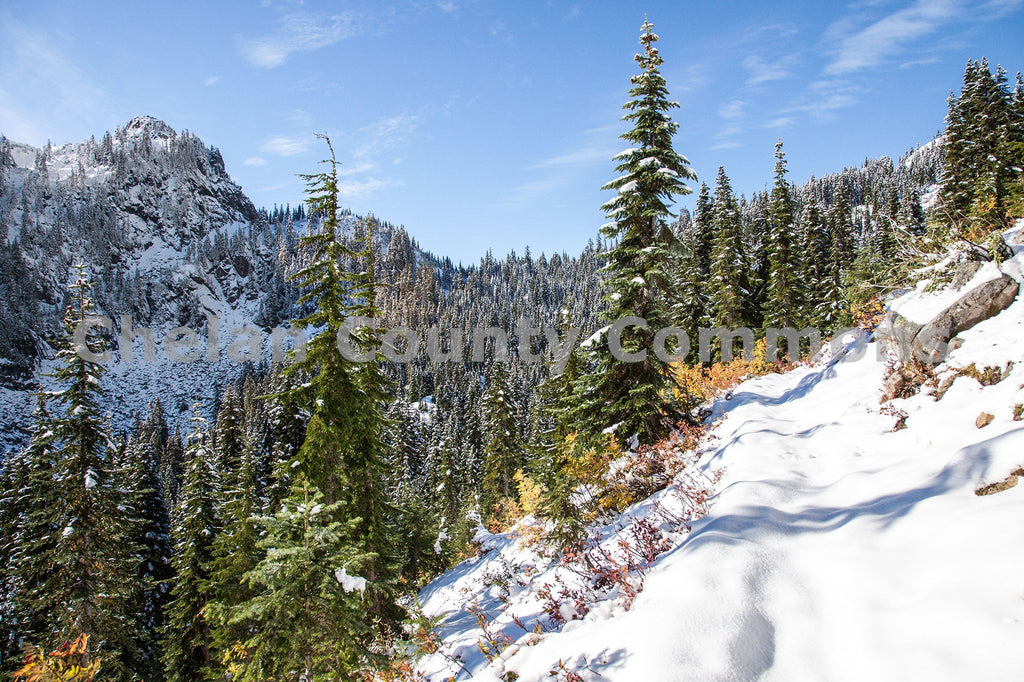 Snow Hillside, by Travis Knoop | Capture Wenatchee