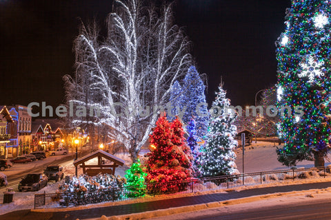 Leavenworth Front Street Christmas Lights