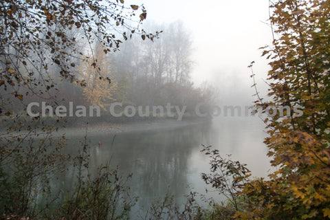 Leavenworth Foggy River