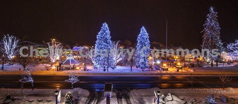 Leavenworth Christmas Lights Landscape