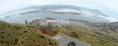 Foggy Lake Chelan Morning