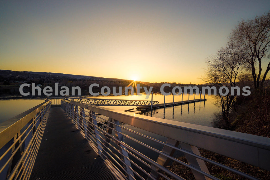 Morning Sunrise Columbia Dock, by Brian Mitchell | Capture Wenatchee