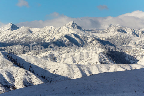 Mount Stuart In The Snow
