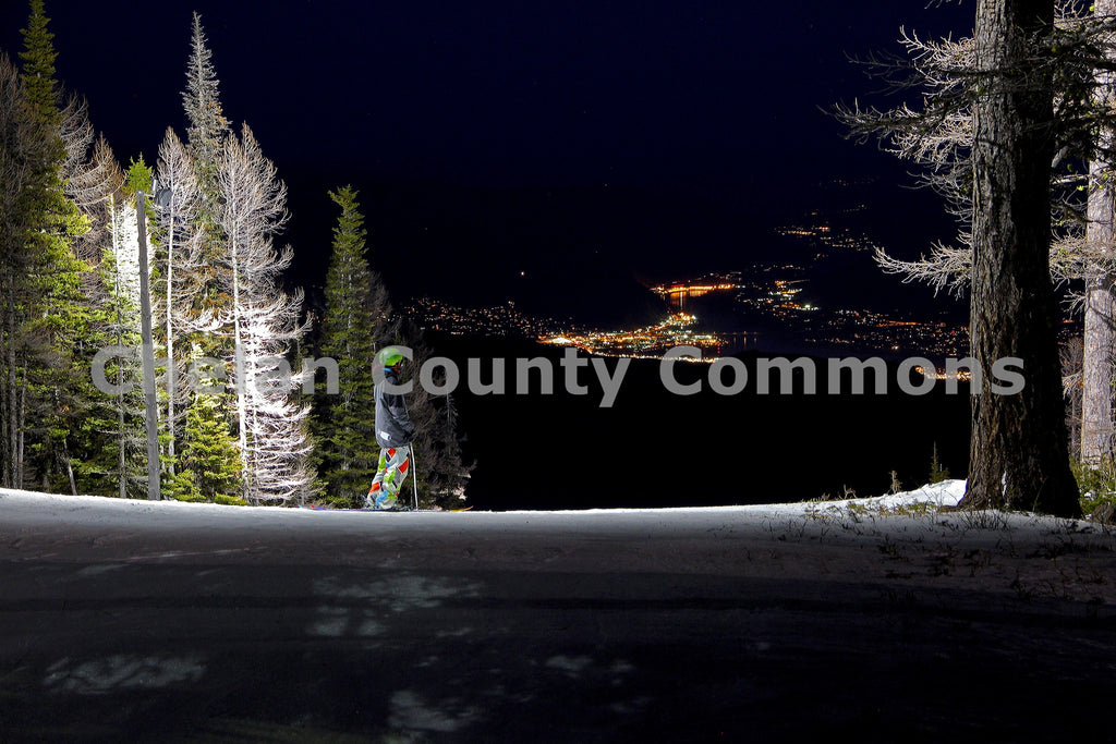 Night Skiing Mission Ridge, by Jared Eygabroad | Capture Wenatchee