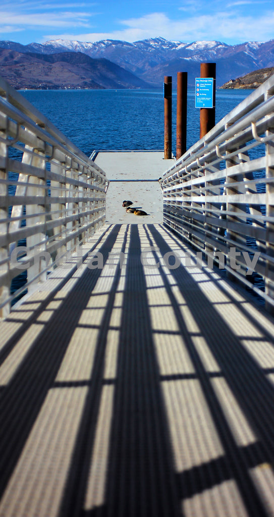 Piering into Lake Chelan, by Jared Eygabroad | Capture Wenatchee