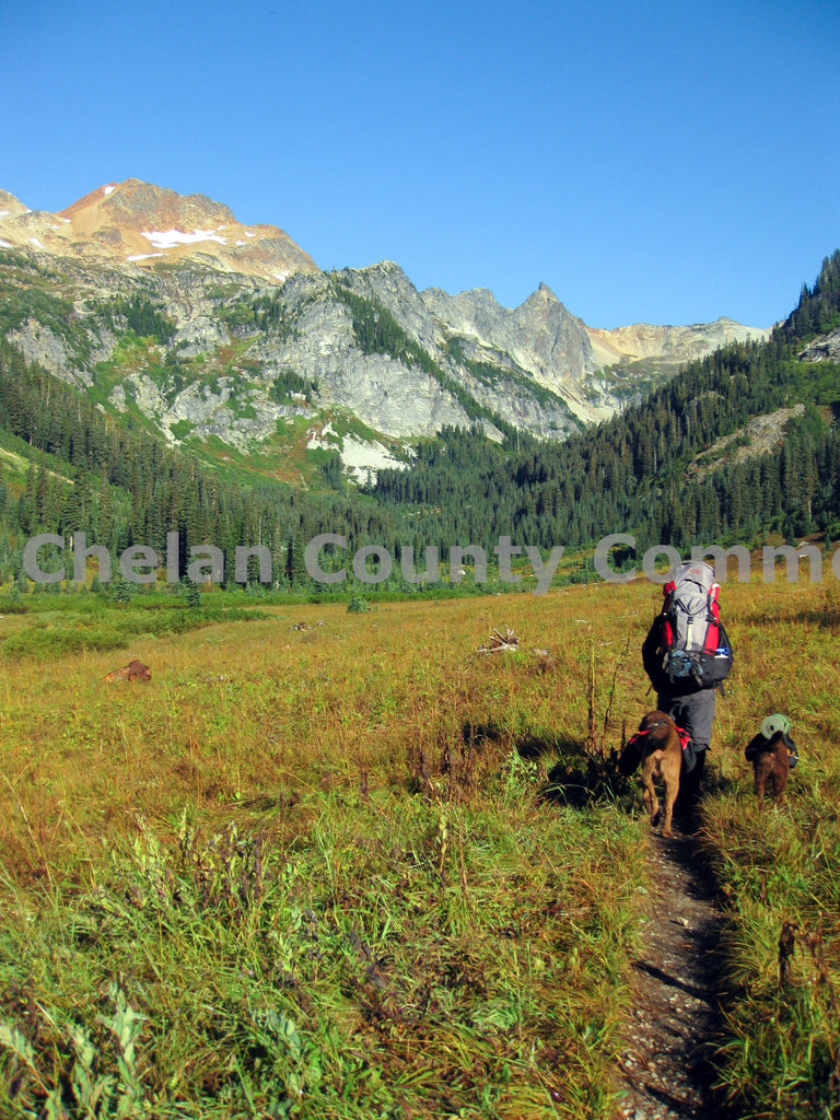 Spider Meadows Hiker, by Travis Knoop | Capture Wenatchee