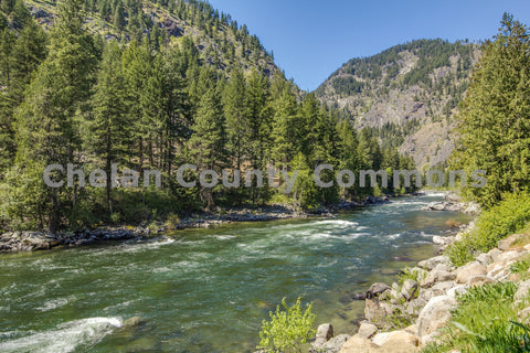 Tumwater Canyon River View
