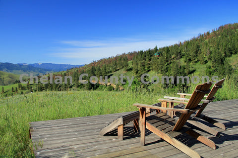 Chairs Overlooking Meadow